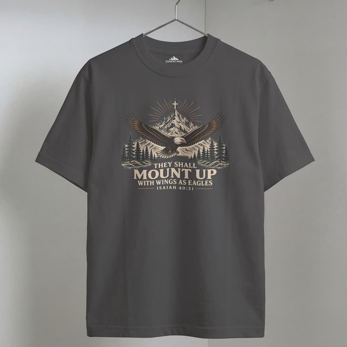 They Shall Mount Up - Isaiah 40:31 T-Shirt