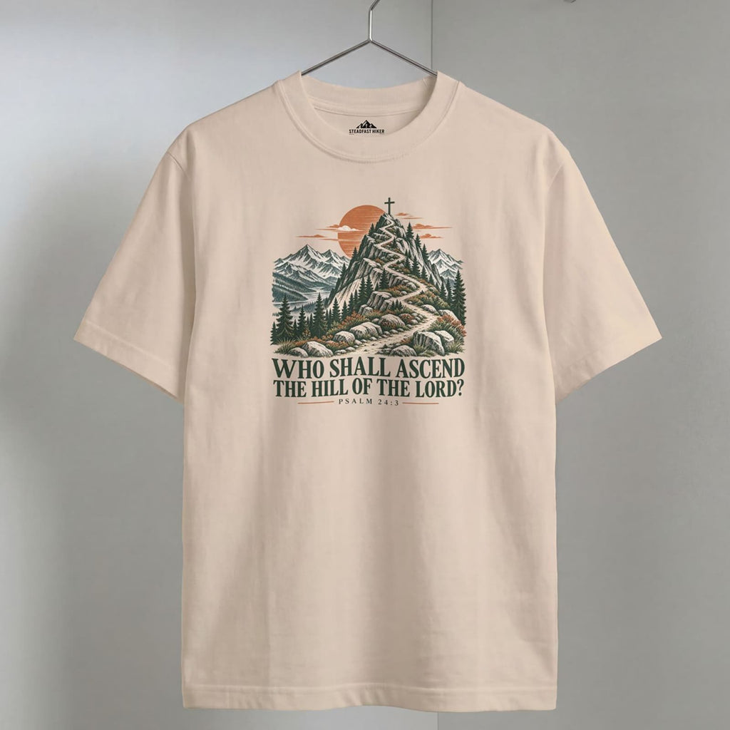 Who Shall Ascend - Psalm 24:3 T-Shirt