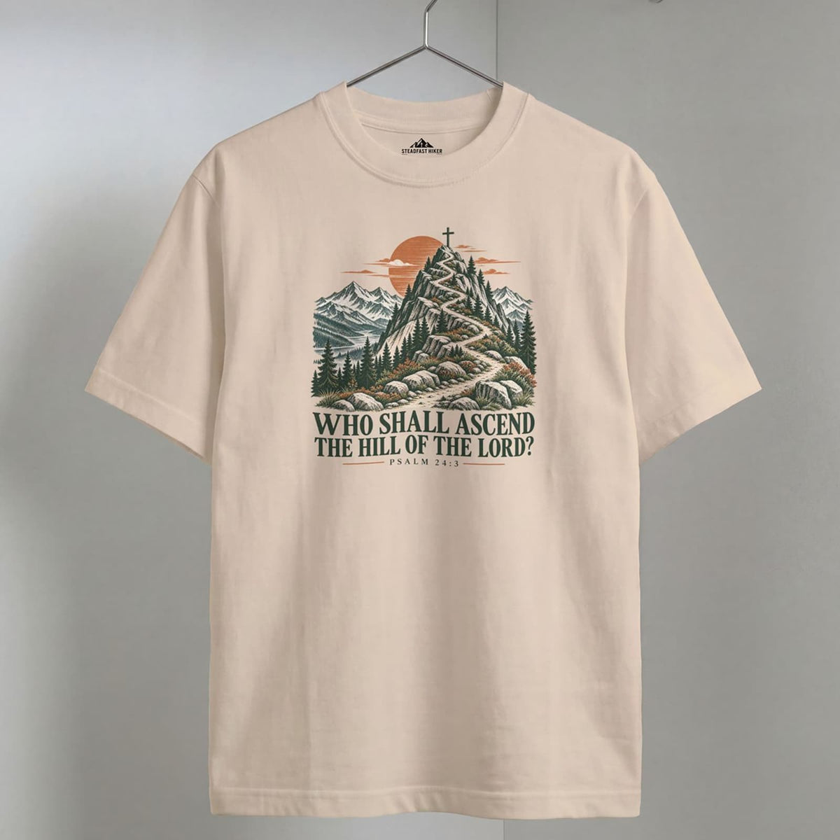 Who Shall Ascend - Psalm 24:3 T-Shirt