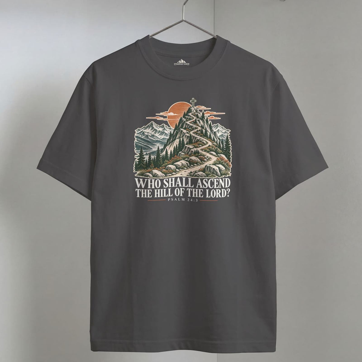 Who Shall Ascend - Psalm 24:3 T-Shirt